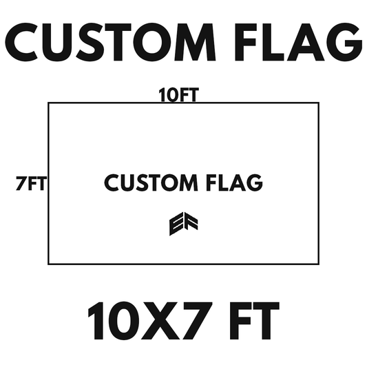 10X7 FT Custom Flag - Elite Fan