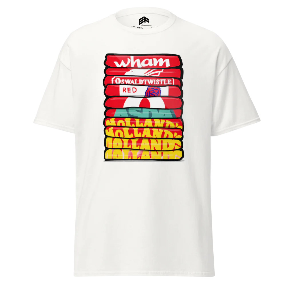 Accrington Stanley Retro Shirt Stack T-Shirt