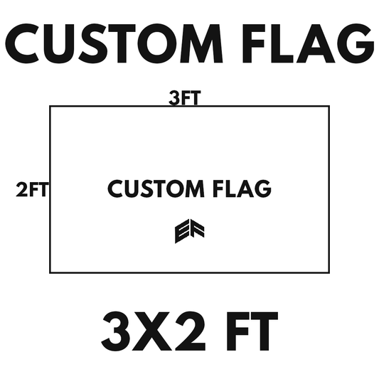 3X2 FT Custom Flag - Elite Fan