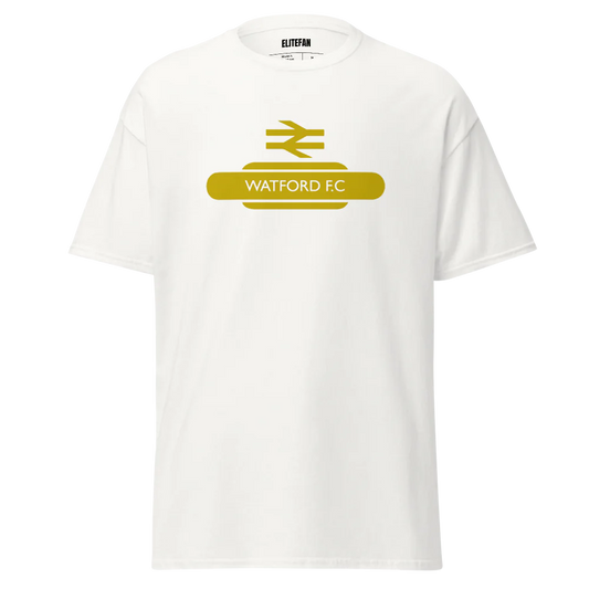 Watford FC Railway Sign T-Shirt - Elite Fan