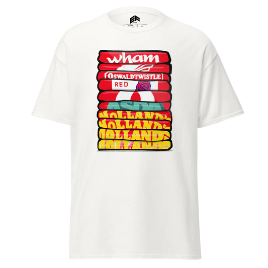 Accrington Stanley Retro Shirt Stack T-Shirt