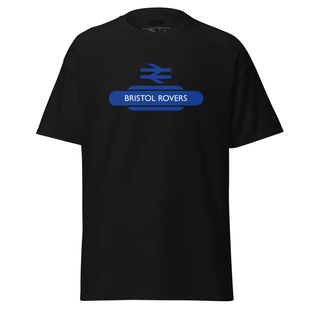 Bristol Rovers Railway Sign T-Shirt - Elite Fan