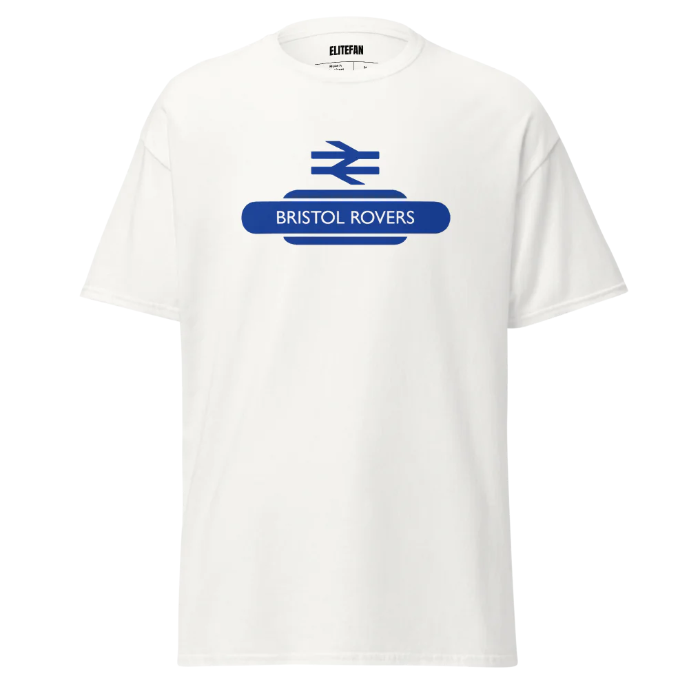 Bristol Rovers Railway Sign T-Shirt - Elite Fan