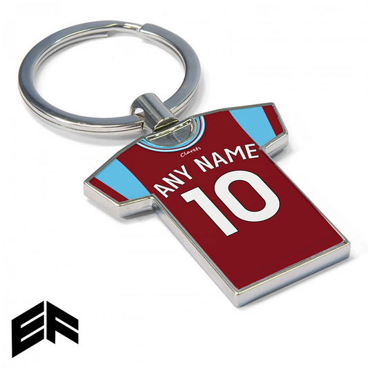 Burnley Custom Keyring