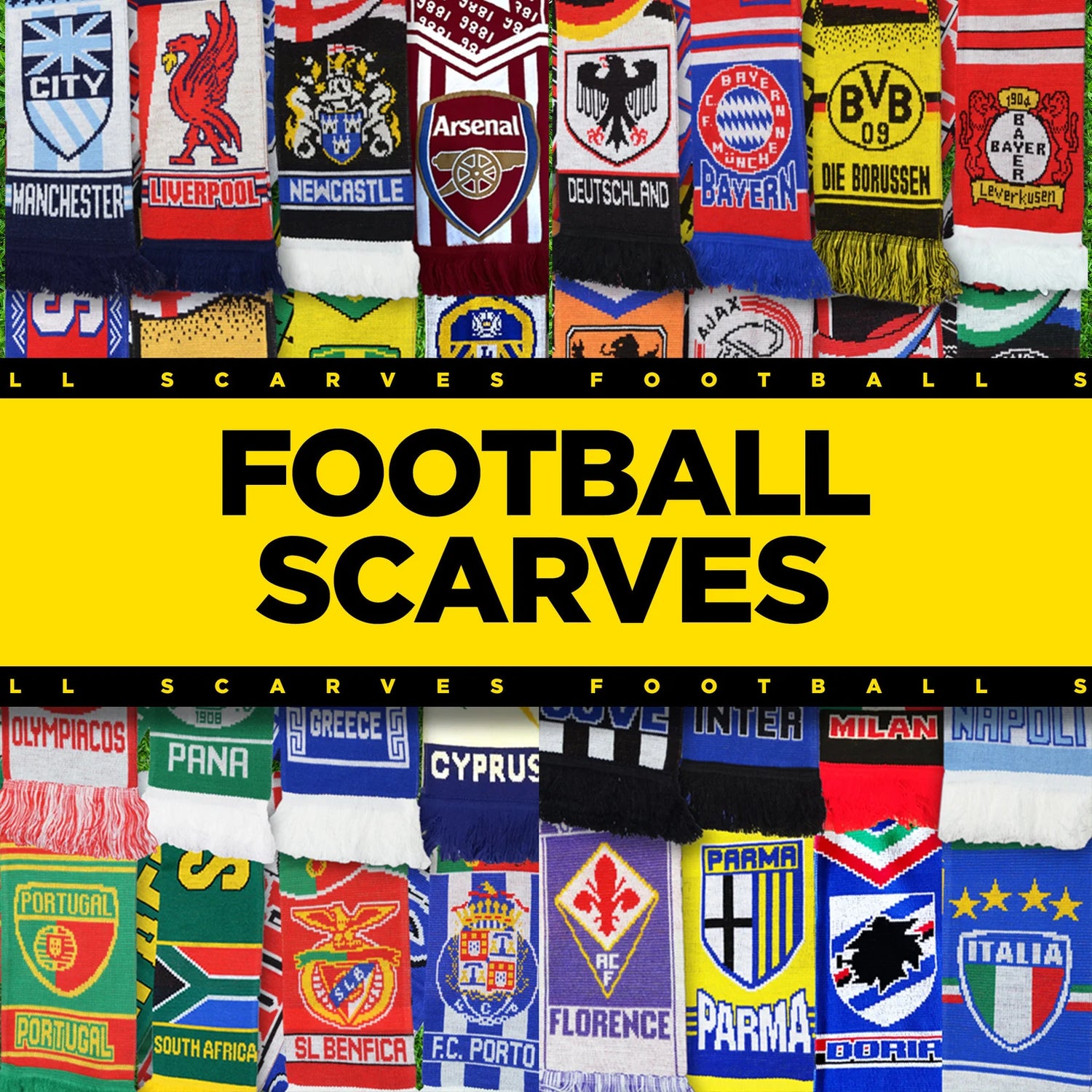 Retro Football Scarf - Elite Fan