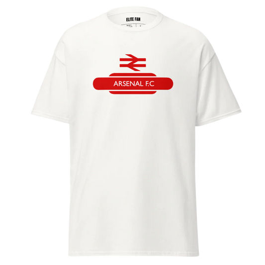 Arsenal FC Railway Sign T-Shirt - Elite Fan