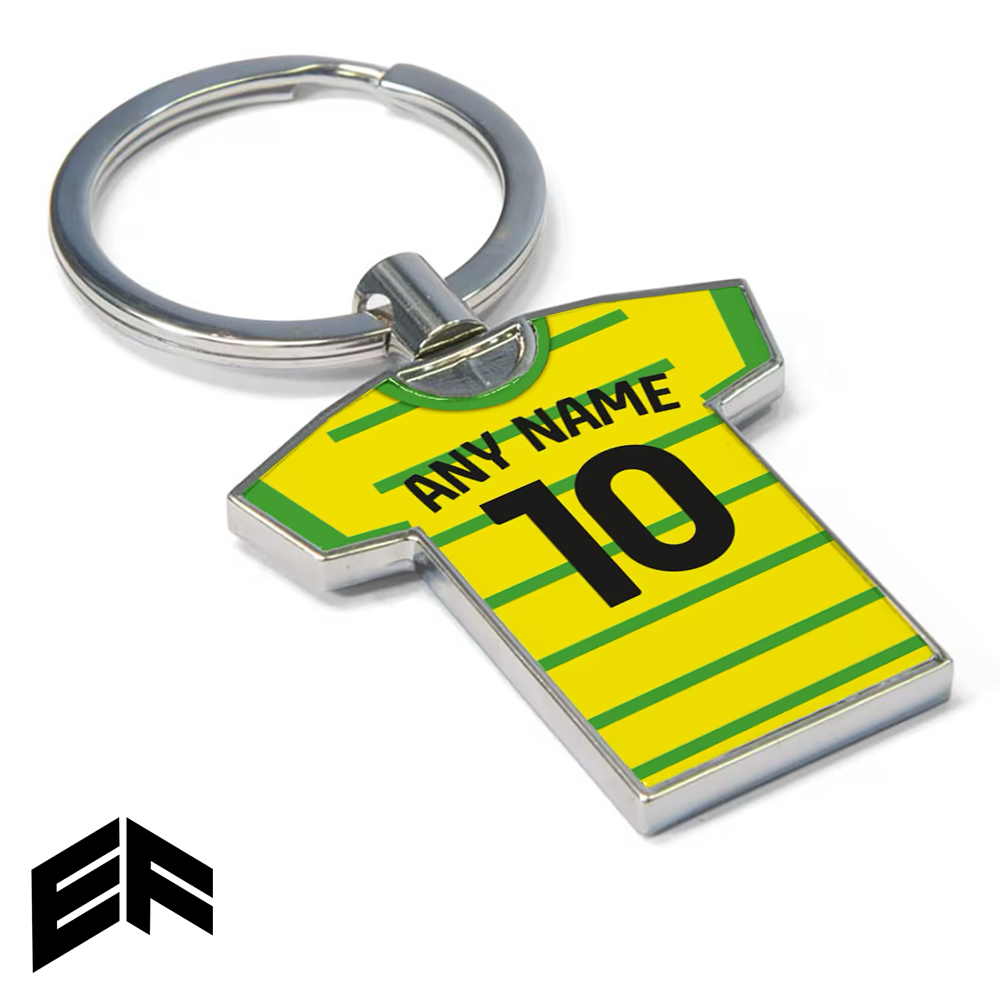 Norwich City Custom Keyring