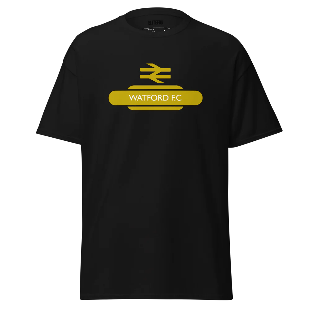 Watford FC Railway Sign T-Shirt - Elite Fan